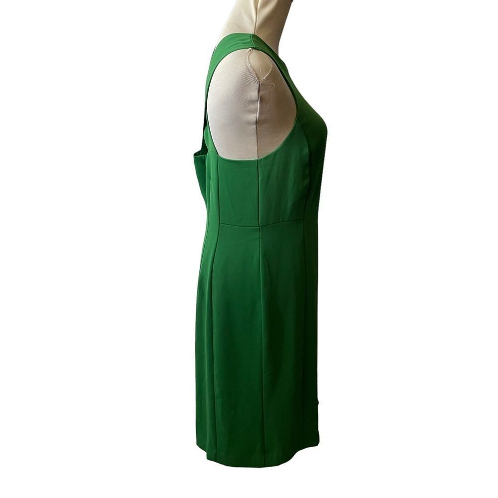 Ann Taylor Emerald Green Criss Cross Back Dress Size 6 NWT - Picture 5 of 7